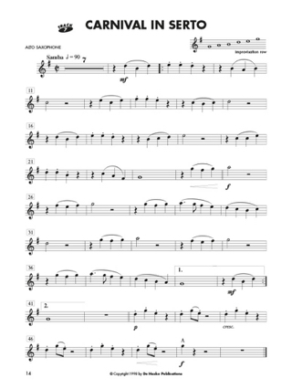 Easy Swop - Saxophone Alto - Gorp Fons Van - Partition - Saxophone